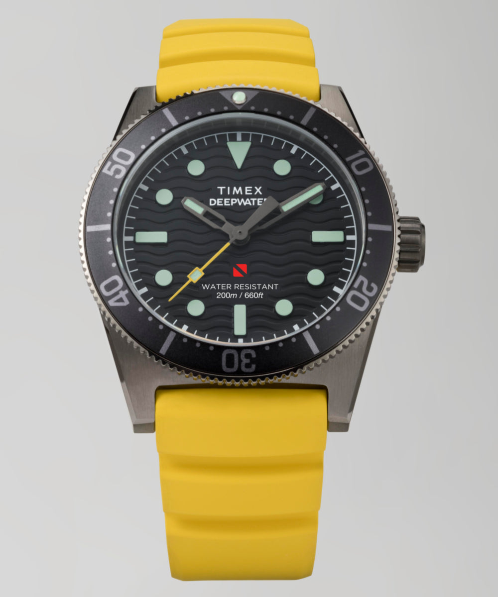 Deepwater Reef 200 41mm Synthetic Rubber Strap Watch - TW2W74800