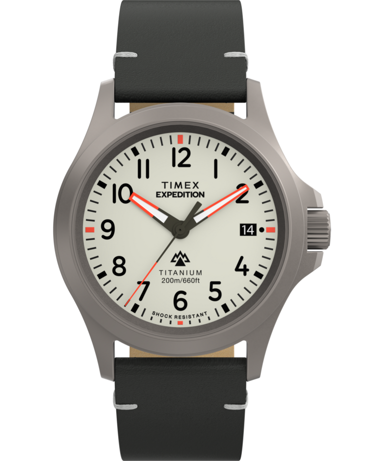 TW2W78200 Reloj Expedition Titanium de 38 mm con correa de piel - Imagen principal