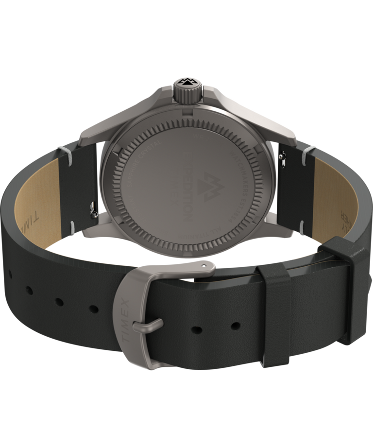 TW2W78200 Reloj Expedition Titanium de 38 mm con correa de piel  Imagen del fondo de la caja con accesorio