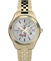 TW2W78700 Timex Legacy x Peanuts Roller Skating 34mm Stainless Steel Bracelet Watch   Primary Image