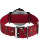 TW2W80800 Peanuts® x Timex Weekender Holiday 38mm Fabric Strap Watch Caseback with Attachment Image
