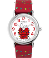 TW2W80800 Peanuts® x Timex Weekender Holiday 38mm Fabric Strap Watch Primary Image