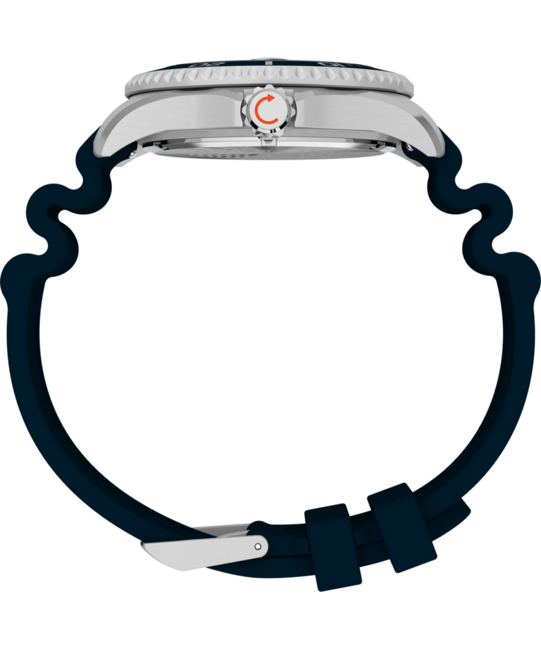 TW2W81500 Reloj Deepwater Meridian 200 de 44 mm con correa de caucho sintético - Imagen de perfil