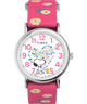 TW2W83100 Peanuts® x Timex Weekender Floral 38mm Fabric Strap Watch Primary Image
