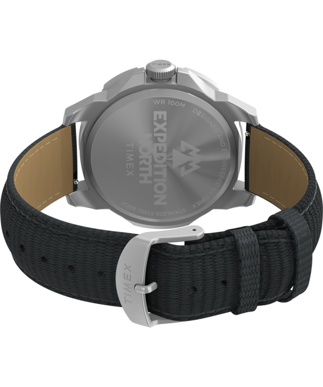 TW2W84200 Expedition Ridge 42mm Leather Strap Watch Caseback with Attachment Image