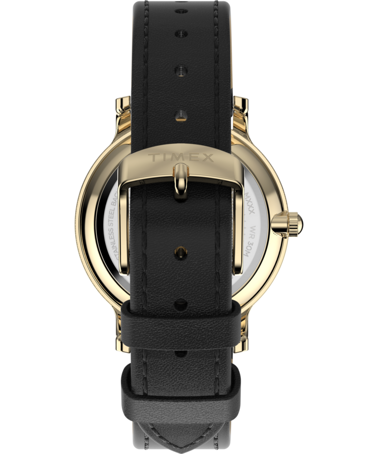 TW2W84600: Imagen de la correa de reloj de cuero de 34 mm de Transcend