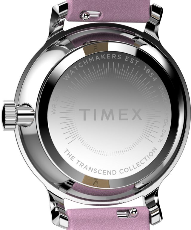 TW2W84800 Transcend 31mm Leather Strap Watch Caseback Image