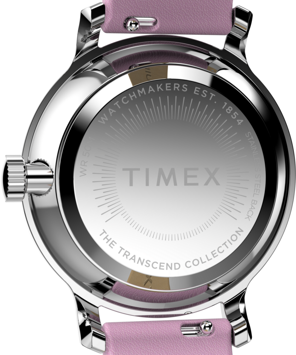TW2W84800 Transcend 31mm Leather Strap Watch Caseback Image