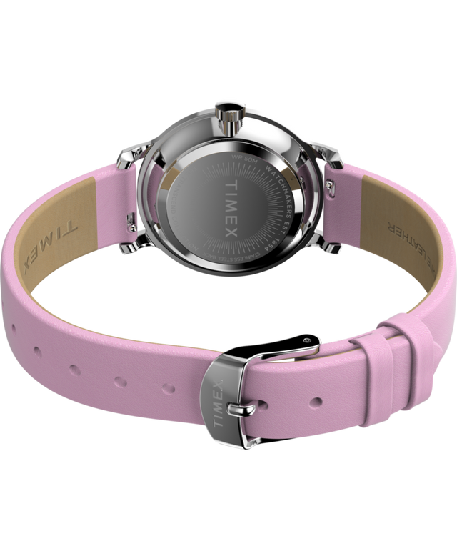 TW2W84800 Transcend 31mm Leather Strap Watch Caseback with Attachment Image