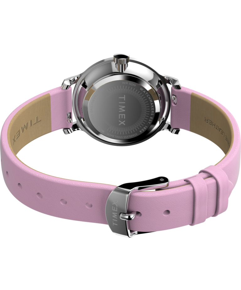 TW2W84800 Transcend 31mm Leather Strap Watch Caseback with Attachment Image