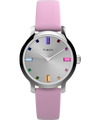 TW2W84800 Transcend 31mm Leather Strap Watch Primary Image