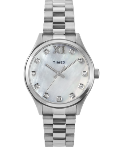 TW2W85300 Timex Legacy 34mm Stainless Steel Bracelet Watch Primary Image