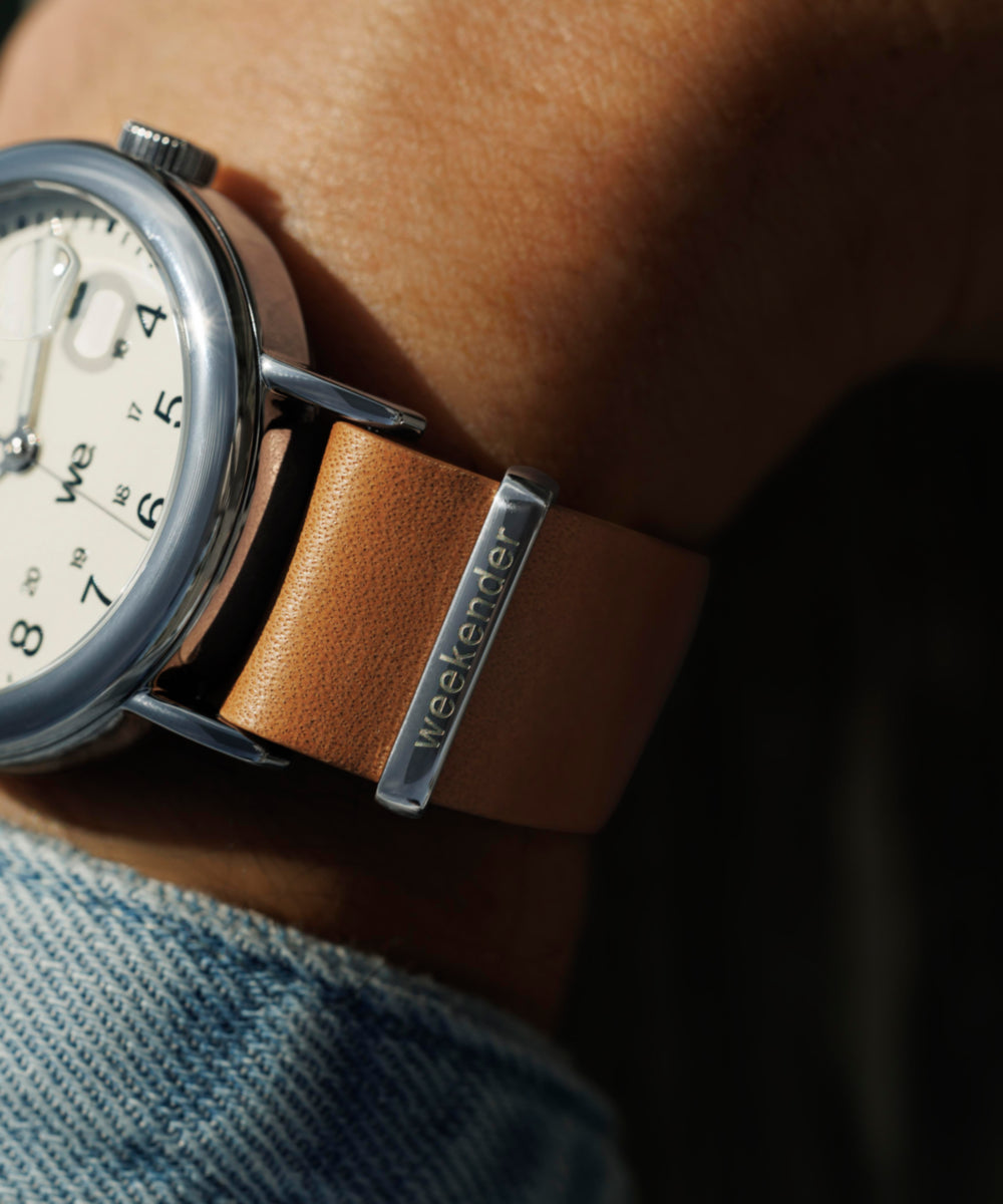 Weekender 37mm Leather Strap Watch - TW2W86500 | Timex US