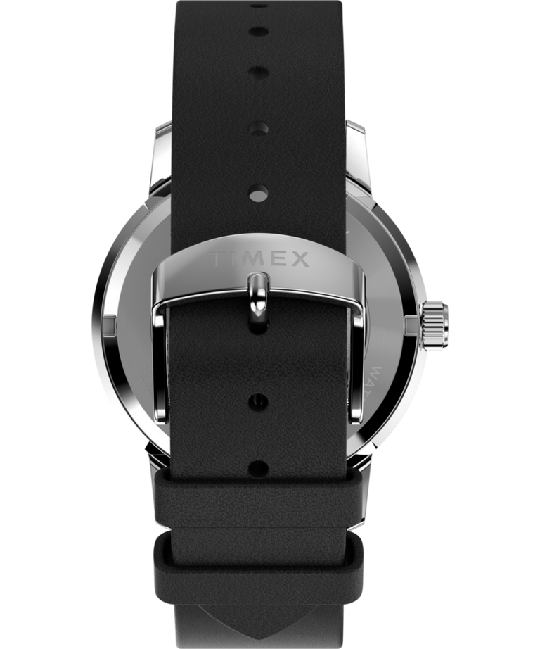 Imagen de la correa del reloj TW2W87200 Peanuts® x Timex Marlin® Automatic Space de 40 mm con correa de piel