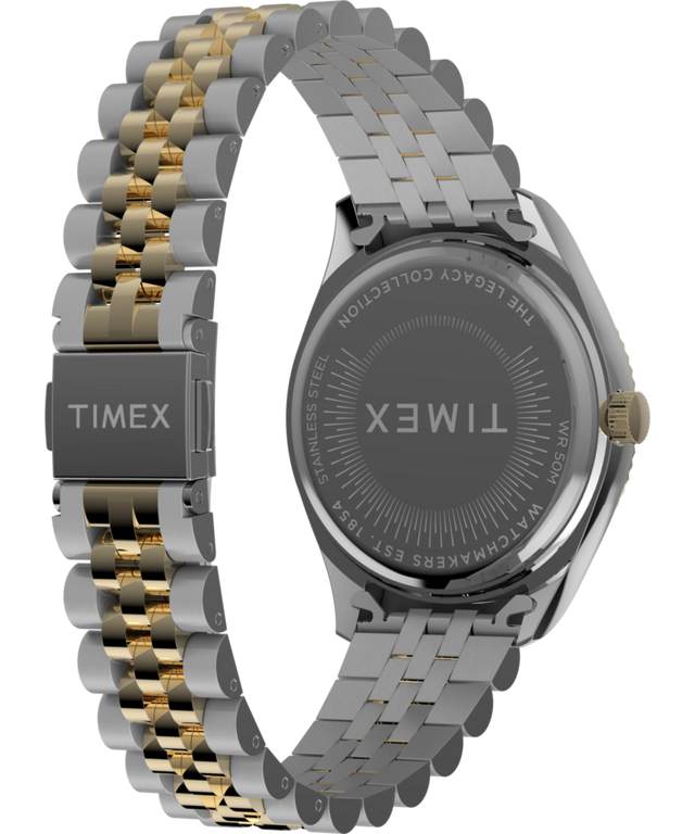 TW2W87400 Timex Legacy 36mm Stainless Steel Bracelet Watch   Caseback with Attachment Image