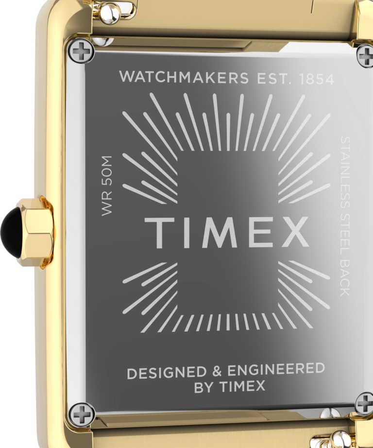 TW2W87500 Reloj Hailey con brazalete de acero inoxidable de 24 mm  Imagen del fondo de la caja