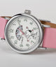 TW2W88900 Peanuts x Timex: Reloj estándar de San Valentín de 40 mm con correa de piel. Siluetas clave de la campaña (fotos de producto). Imagen