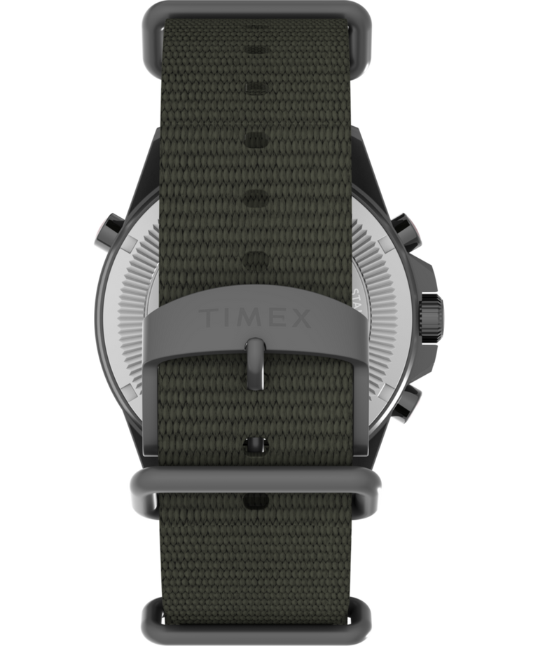 TW2W91100 Expedition Tide-Temp-Compass, 43 mm, correa de tela. Imagen de la correa del reloj