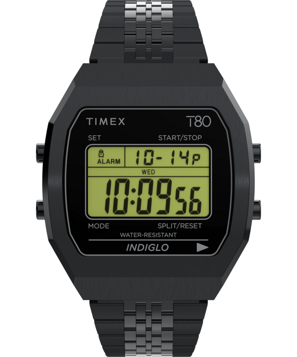TW2W91600 Timex T80 Steel, reloj de 36 mm con brazalete de acero inoxidable. Imagen principal