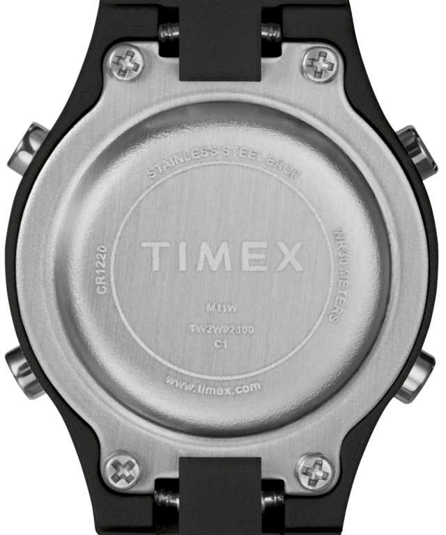 TW2W92400 TIMEX TIME MACHINES® 27mm Resin Strap Watch  Caseback Image