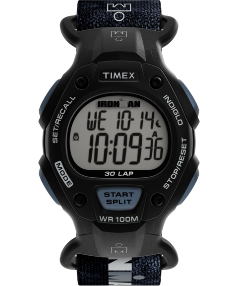 TIMEX® IRONMAN® Classic 30-Lap 38mm Recycled Fabric Strap