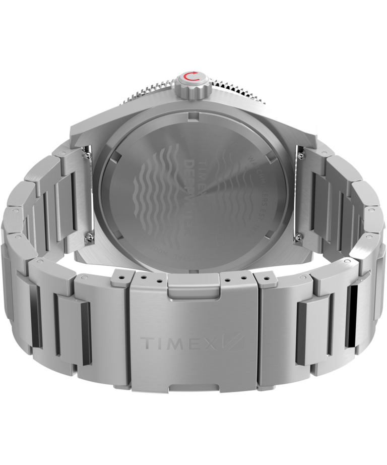 TW2W95300 Deepwater Reef 200 GMT 41mm Stainless Steel Bracelet Watch Caseback with Attachment Image
