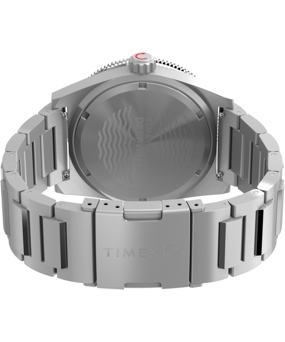 TW2W95300 Deepwater Reef 200 GMT 41mm Stainless Steel Bracelet Watch Caseback with Attachment Image