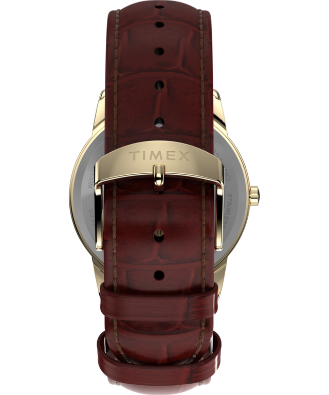 Timex Orologio Analogico al Quarzo Uomo con Cinturino in Pelle TW2R425009J Timex Orologio Analogico al Quarzo Uomo con Cinturino in Pelle TW2R425009J