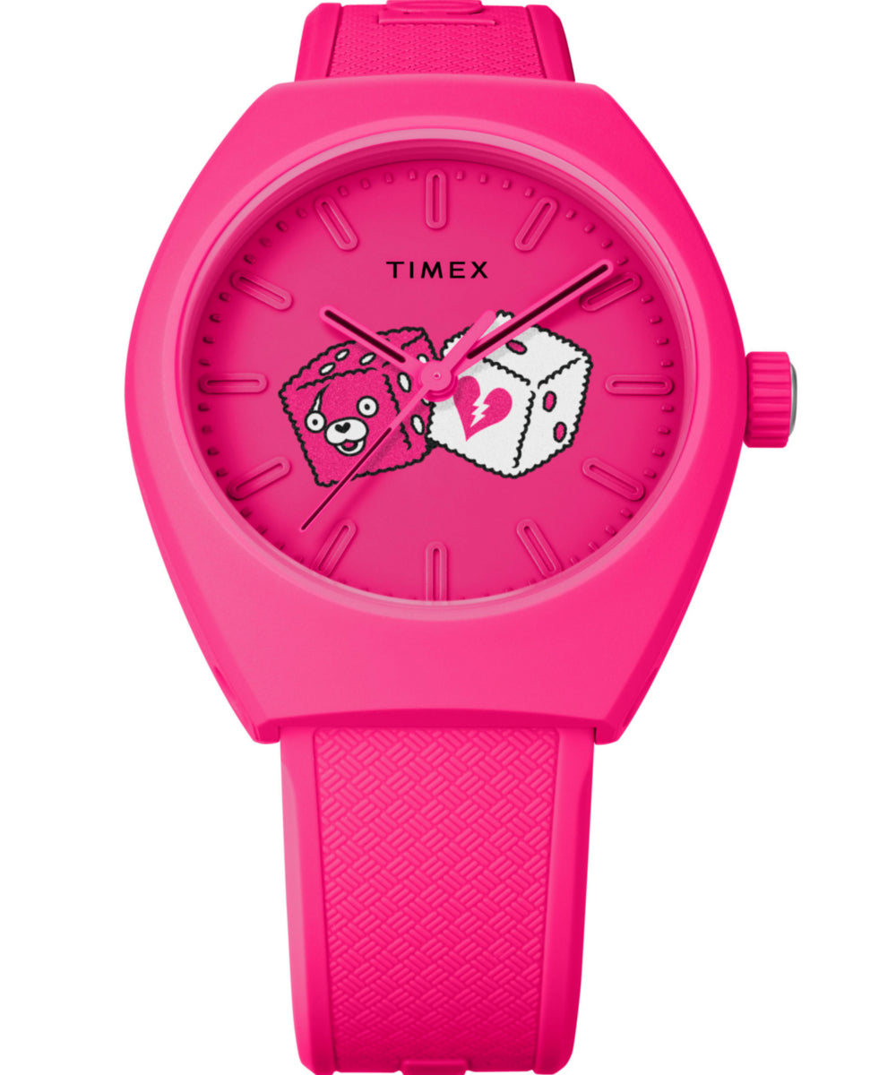 TIMEXアーバンポップ×FORTNITE + TIMEX BE@RBRICK Timex Urban Pop x Fortnite® 40mm Bio-TPU Strap Watch - TW2W96800