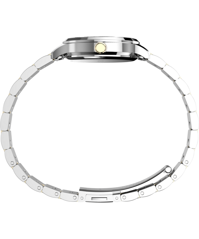 TW2W98100 Peyton, reloj con brazalete de acero inoxidable de 32 mm. Imagen de perfil