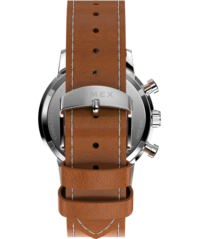 TW2W99100 Marlin® Cronógrafo taquímetro de 40 mm con correa de piel. Imagen de la correa del reloj