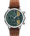 TW2W99100 Reloj Marlin® con cronógrafo y taquímetro, 40 mm, correa de piel. Imagen principal