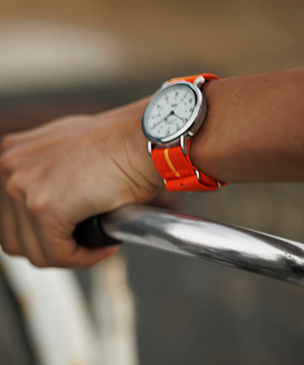 【美品】TIMEX weekender Amazon.com: Timex Men's Weekender 40mm Watch - Orange Strap