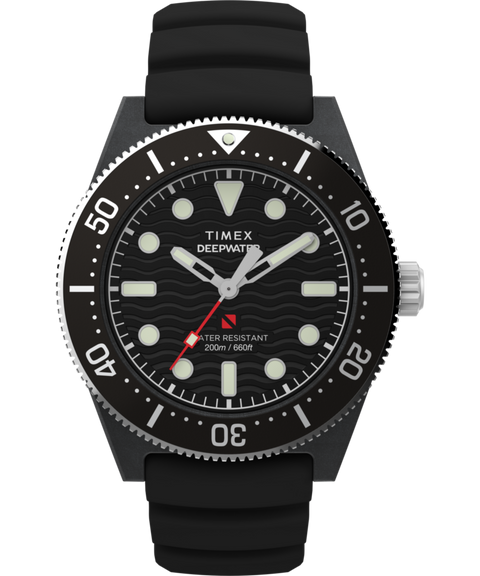 Deepwater Reef 200 XCF 43mm Synthetic Rubber Strap Watch