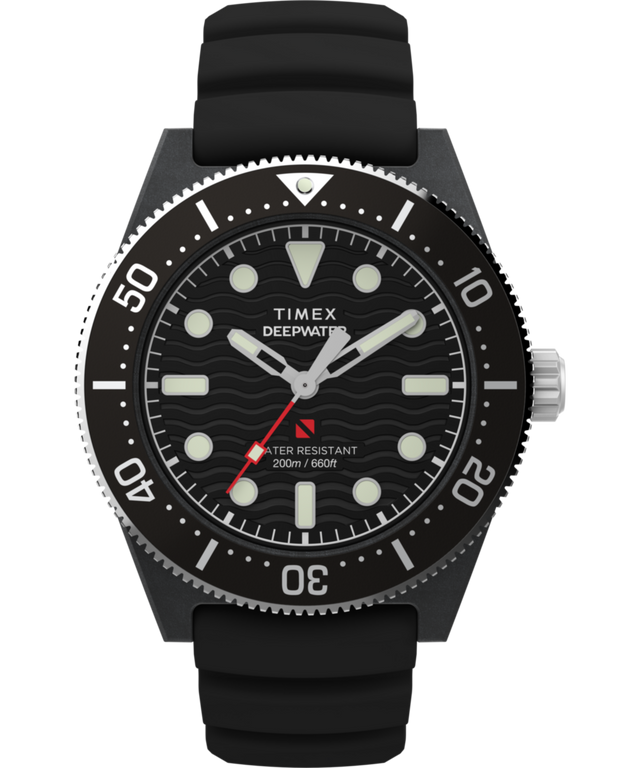 TW2Y02200 Deepwater Reef 200 XCF, reloj con correa de caucho sintético de 43 mm. Imagen principal