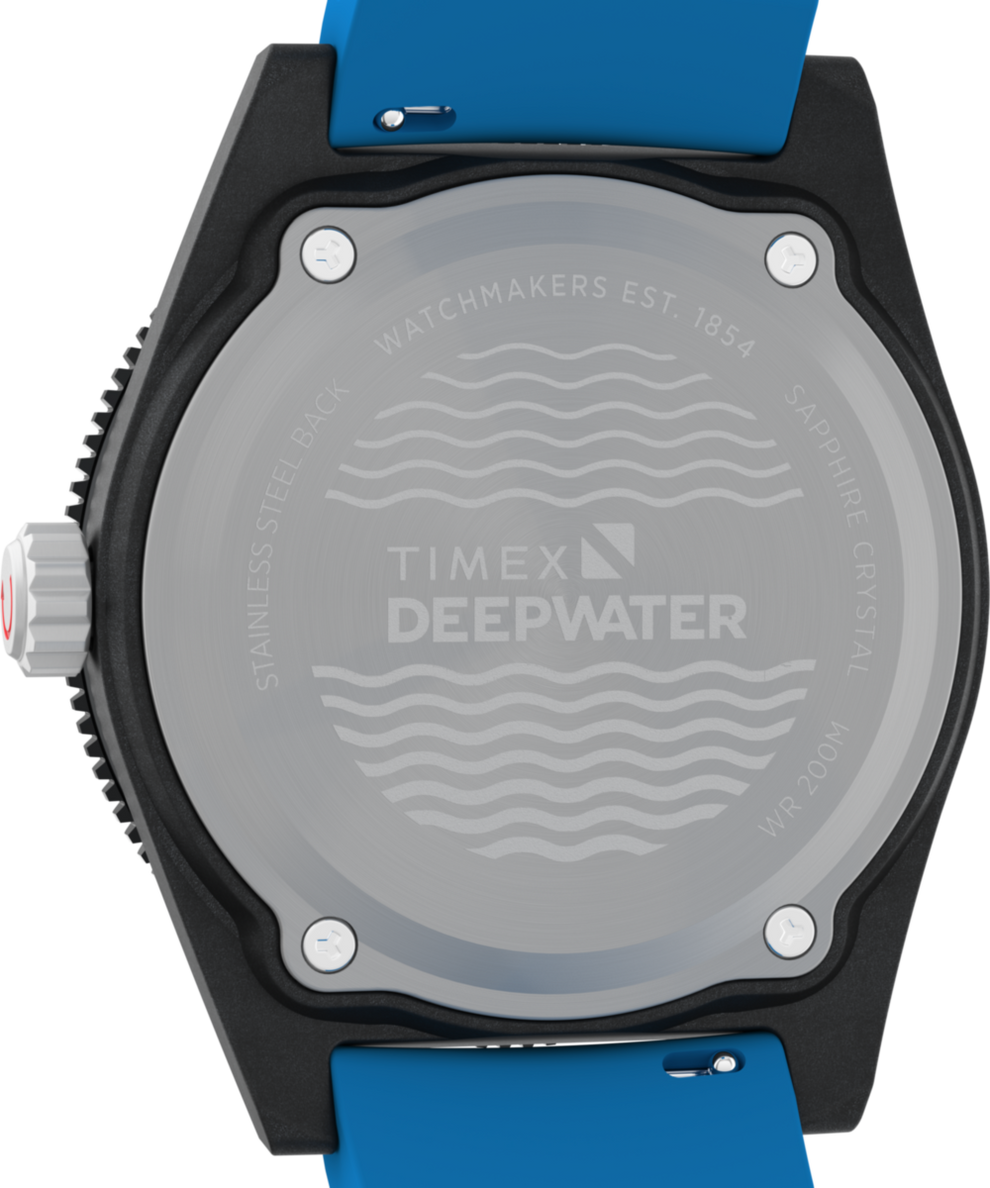 TW2Y02500 Deepwater Reef 200 XCF 43mm Synthetic Rubber Strap Watch Caseback Image