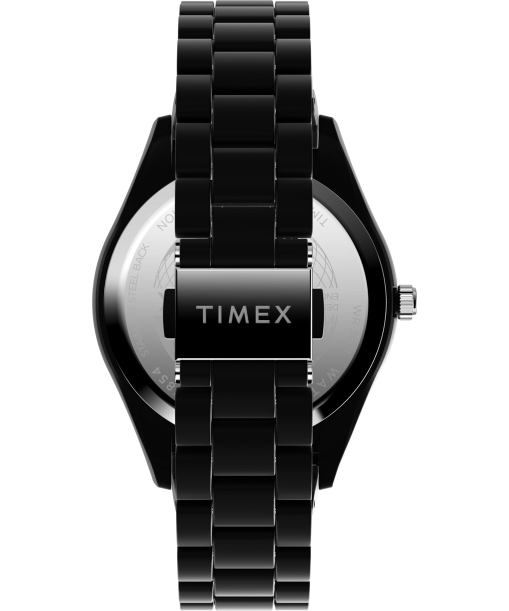 TW2Y04500 Timex Legacy #tide 42mm Recycled Plastic Bracelet Watch Strap Image