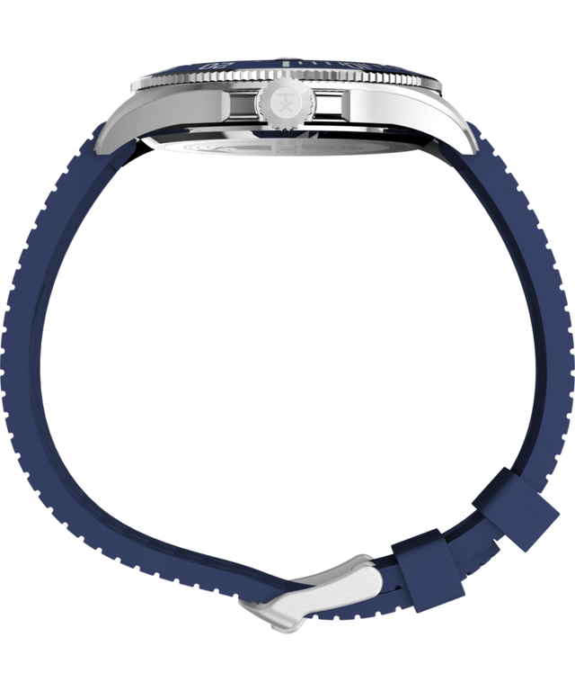 Imagen de perfil del reloj con correa de caucho sintético Harborside Coast de 44 mm TW2Y05000