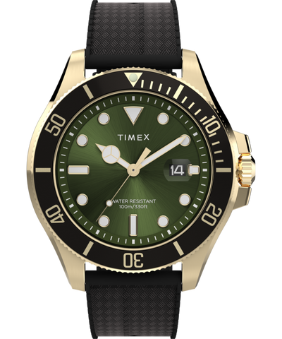 Imagen principal del reloj con correa de caucho sintético Harborside Coast de 44 mm TW2Y05300