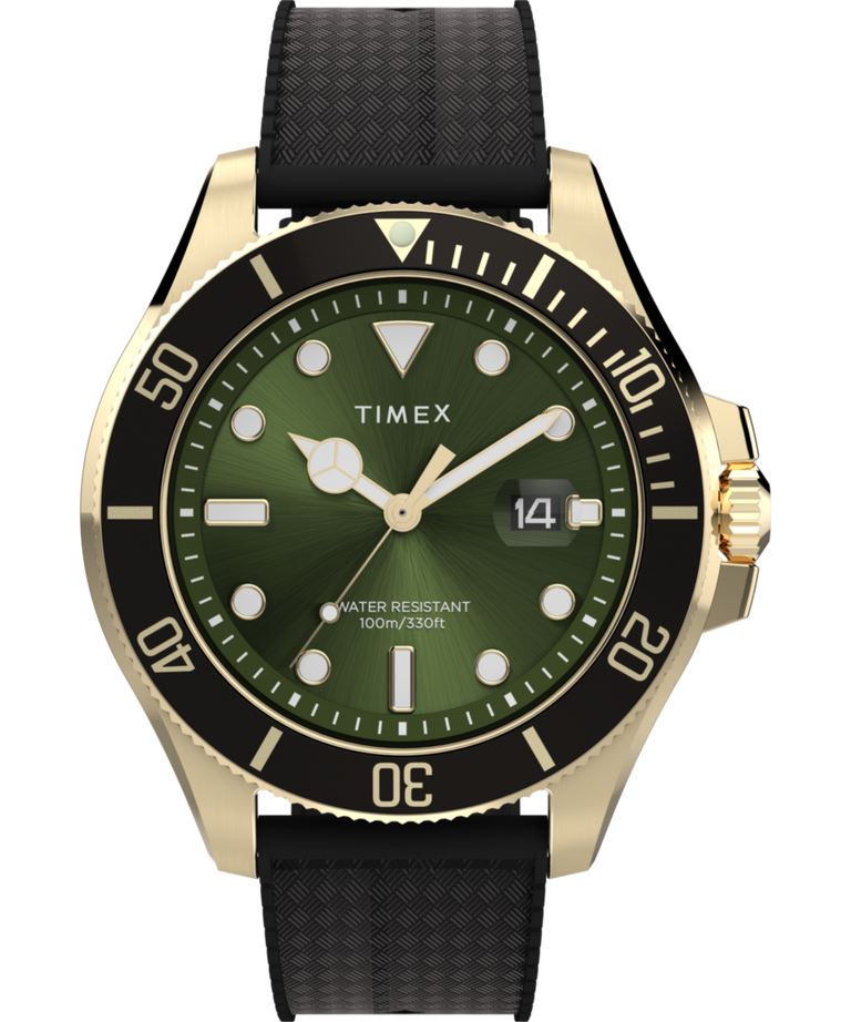 Imagen principal del reloj con correa de caucho sintético Harborside Coast de 44 mm TW2Y05300