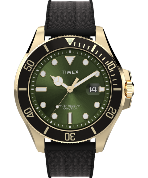 Harborside Coast 44mm Synthetic Rubber Strap Watch - TW2Y05300