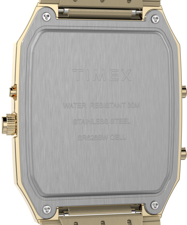 Q Timex® 1982 Ana-Digi Reissue 33mm Stainless Steel Bracelet Watch Q Timex® 1982 Ana-Digi Reissue 33mm Stainless Steel Bracelet Watch