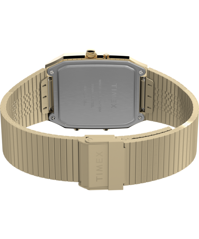 Q Timex® 1982 Ana-Digi Reissue 33mm Stainless Steel Bracelet Watch