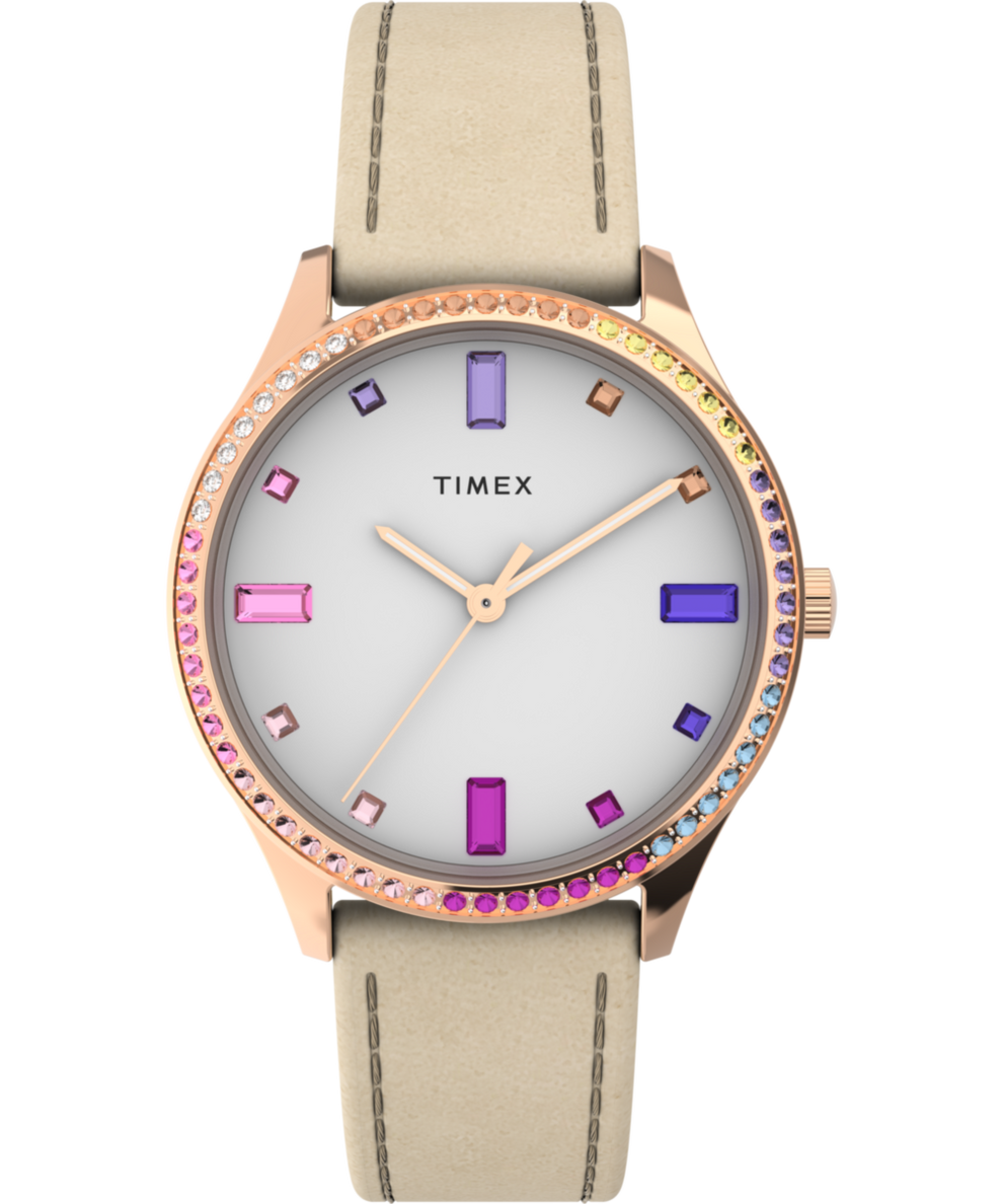 TW2Y06500 Dress 32mm Leather Strap Watch Primary Image