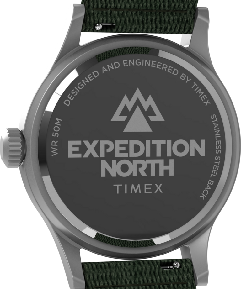 TW2Y06600 Expedition Sierra 40mm Fabric Strap Watch Caseback Image