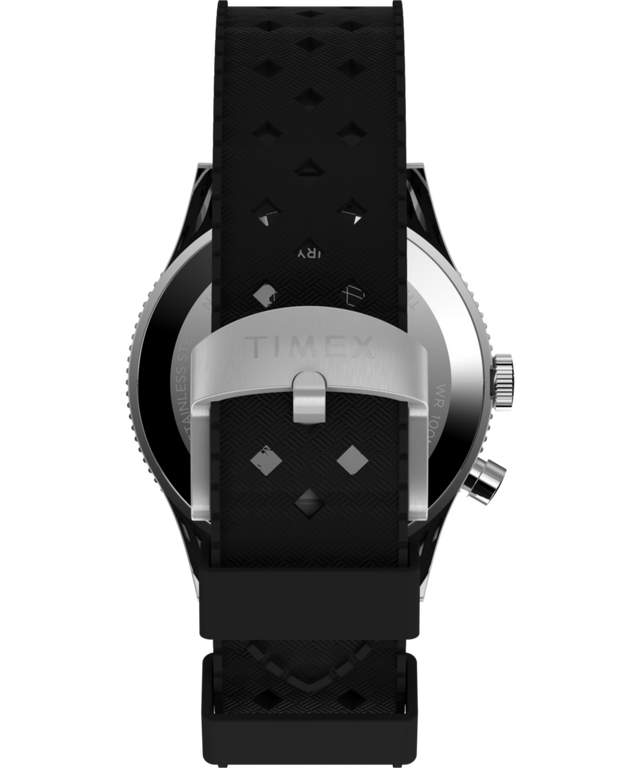 TW2Y06700 Waterbury Traditional GMT 39mm Synthetic Rubber Strap Watch Strap Image