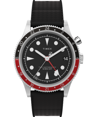 TW2Y06700 Waterbury Traditional GMT 39mm Synthetic Rubber Strap Watch Primary Image