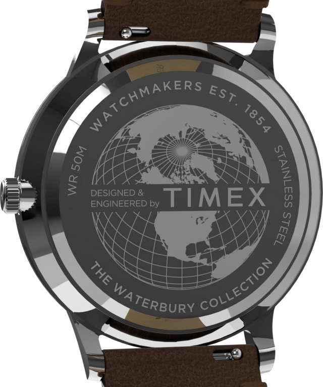 TW2Y06800 Waterbury Classic 40mm Leather Strap Watch Caseback Image