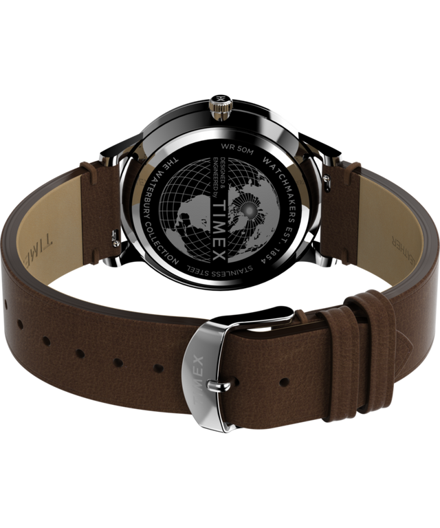 TW2Y06800 Waterbury Classic 40mm Leather Strap Watch Caseback with Attachment Image