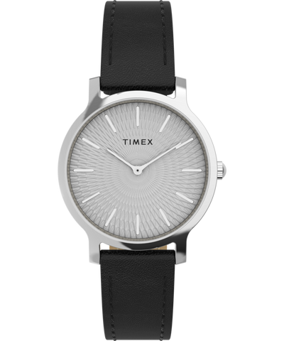 TW2Y07000 Transcend 34mm Leather Strap Watch Primary Image